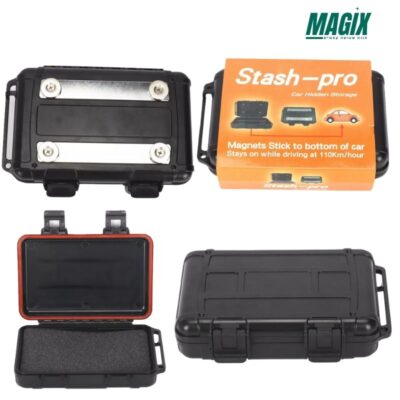 קופסת אחסון מגנטית מוסלקת לרכב – STASH PRO